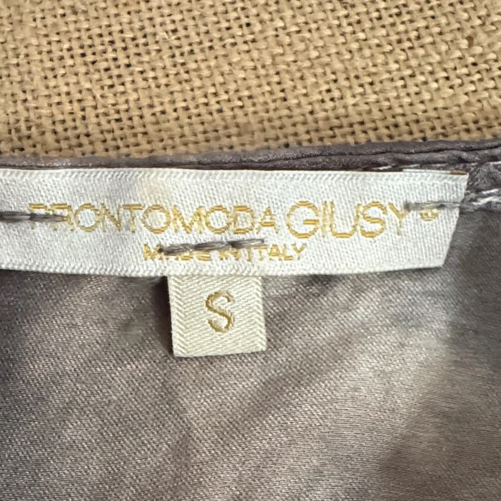 Silky Gray Women's Top - Picture 2 of 7